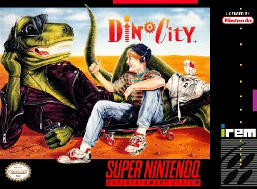 Dino City (USA) box cover front